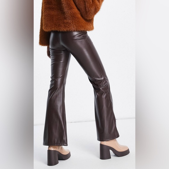 ASOS faux leather pants - Picture 2 of 4